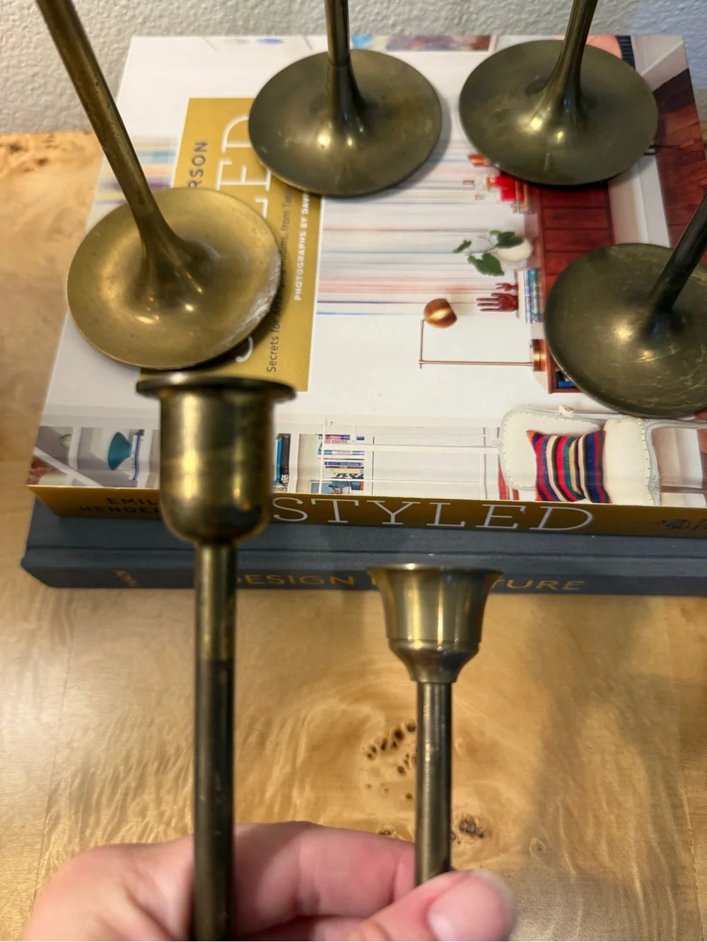 N/A elegant brass